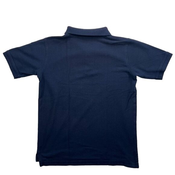 French Toast School Uniform Navy Blue Polo Shirt Size XL 14/16 4 pairs of shirts - Picture 2 of 3